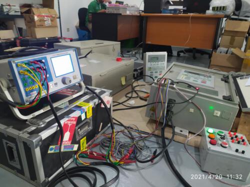 Test Kit Panel RTU in Workshop